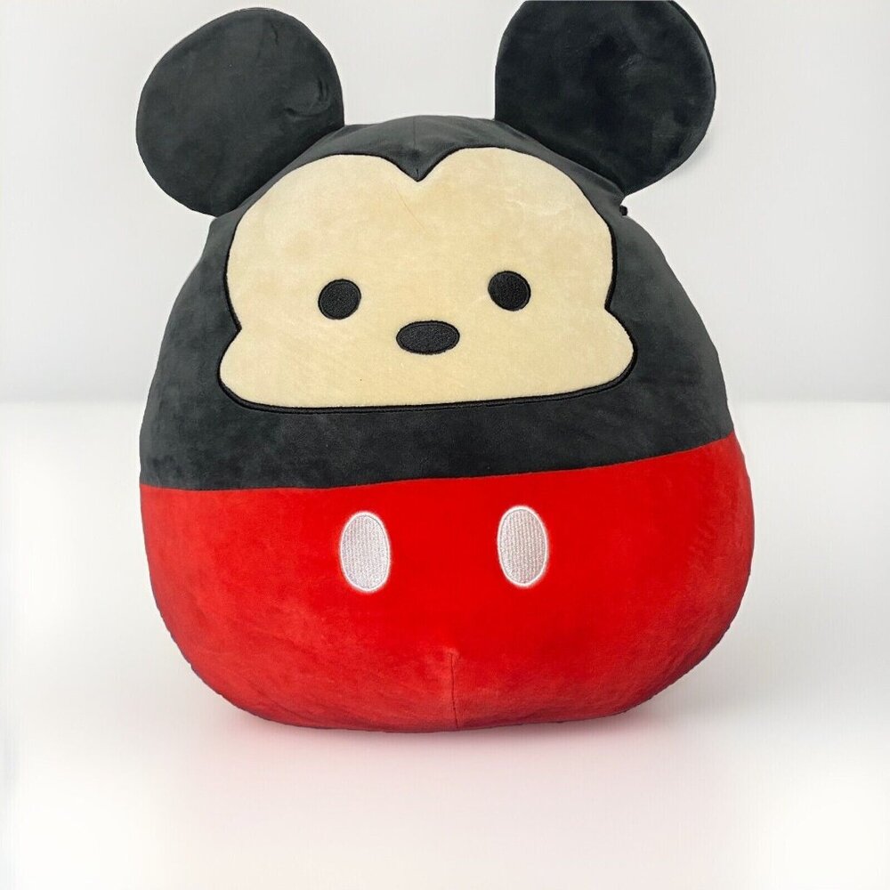 Disney Squishmallow 18” Mickey Mouse Kelly Toys Super Soft Stuffed Plush